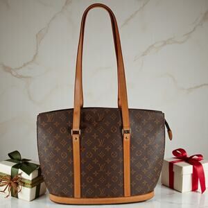 Authentic Louis Vuitton Monogram Babylone Shoulder Tote Bag MSRP $7,000